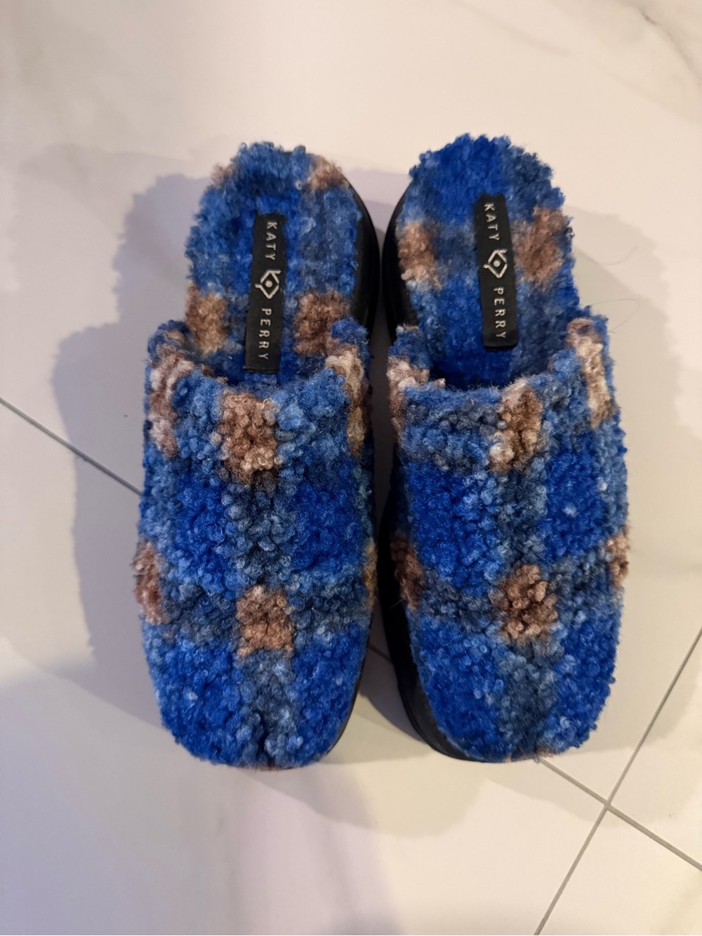 Katy Perry Women's The Geli Combat Square Toe Cozy Lug Sole Mules
